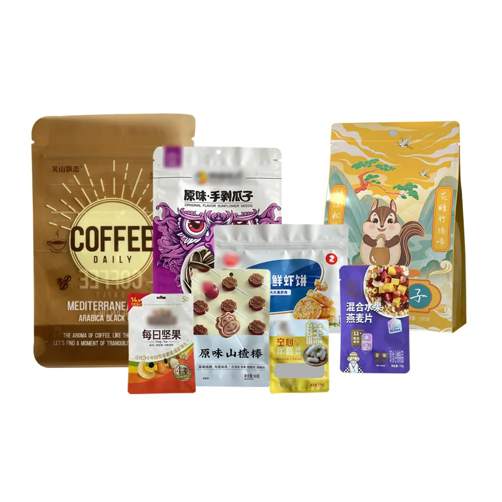 Utskrift av förpackningspåsar