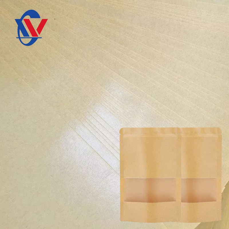 Laminerat gult kraftpapper